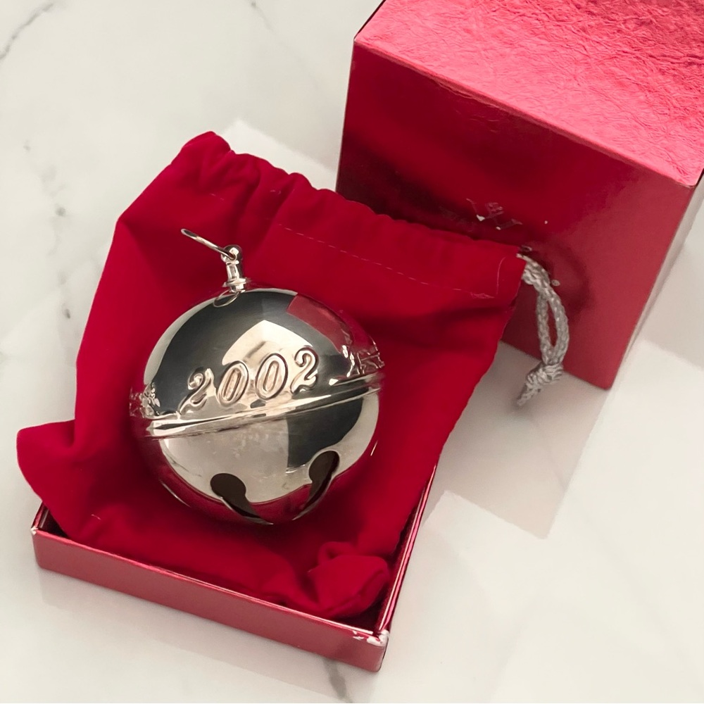 2002 Holiday Sleigh Bell by Wallace Silversmiths